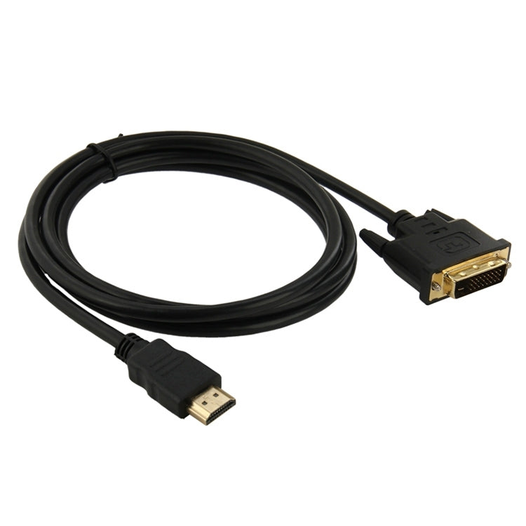 Cavo adattatore HDMI (tipo A) maschio a DVI 24+1 pin maschio da 1,8 m Cavo adattatore HDMI (tipo A) maschio a DVI 24+1 pin maschio da 1,8 m